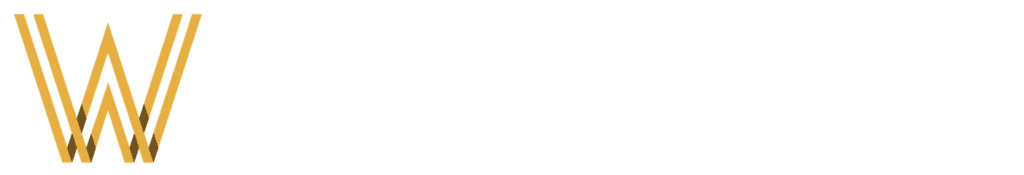 Logo of Westminster Medical Group specializing in hair replacement, featuring a stylized golden 'W' above the name, written in elegant grey and teal fonts.